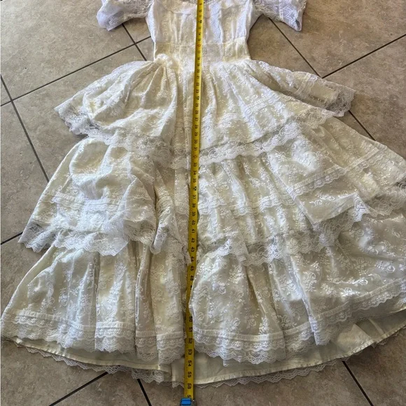 Jessica McClintock Lace Dress - Picture 13 of 15